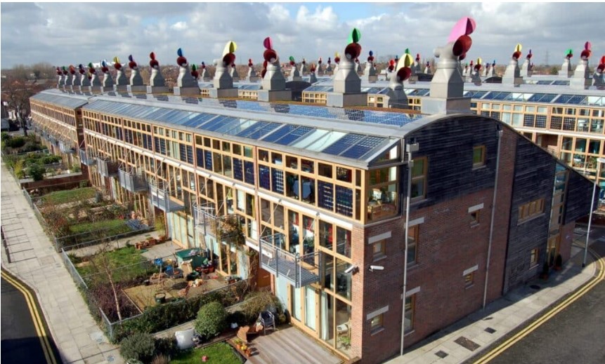 BedZed, EM LONDRES Vinhedos – um bairro planejado e inteligente BedZed, EM LONDRES Vinhedos – um bairro planejado e inteligente um bairro inteligente, sustentável e planejado para proporcionar uma experiência que una praticidade e conforto, com uma infraestrutura segura e tecnológica.